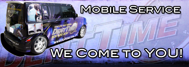 mobile paintless dent repair / removal san diego
